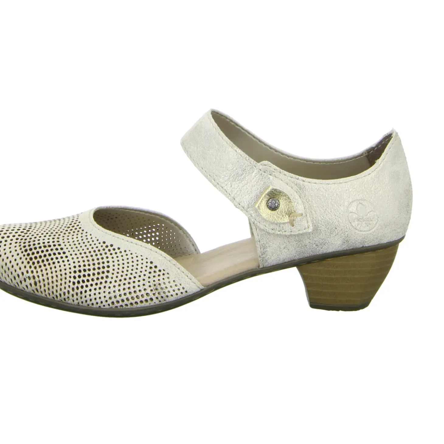Rieker Pumps mit Riemen (diverse Absätze)