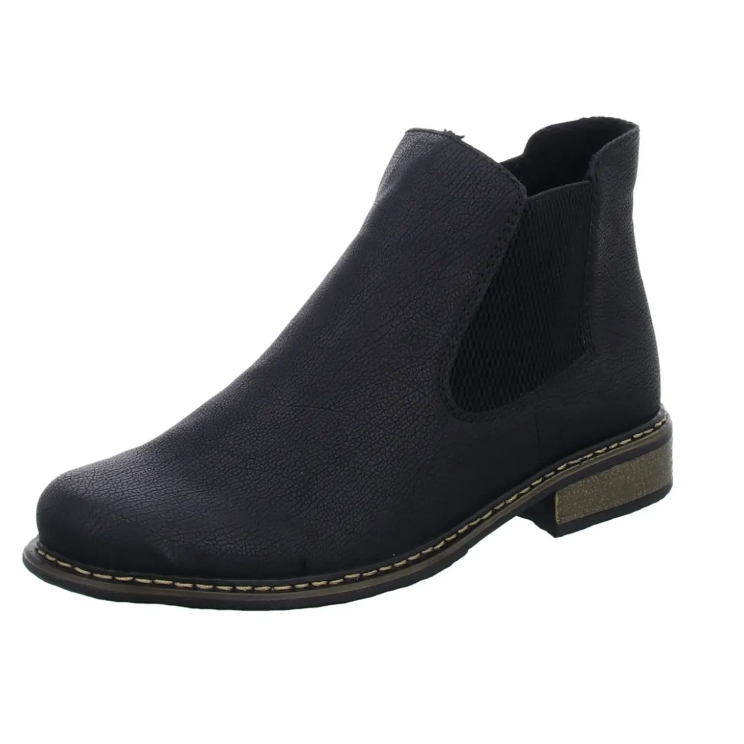 Rieker Schlupf-/Reißverschlußstiefelette Warmfutter bis 35mm Absatz (casual)