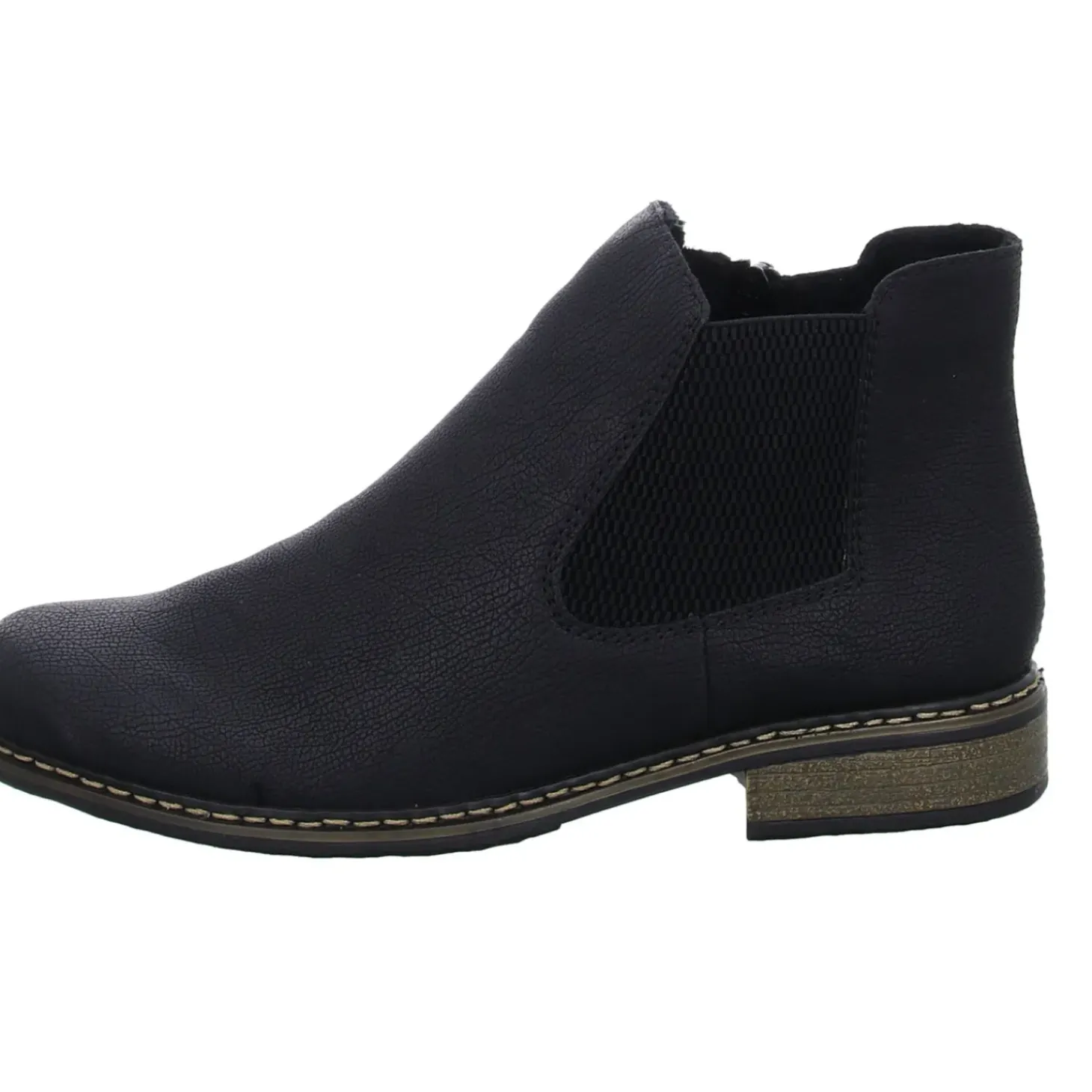 Rieker Schlupf-/Reißverschlußstiefelette Warmfutter bis 35mm Absatz (casual)