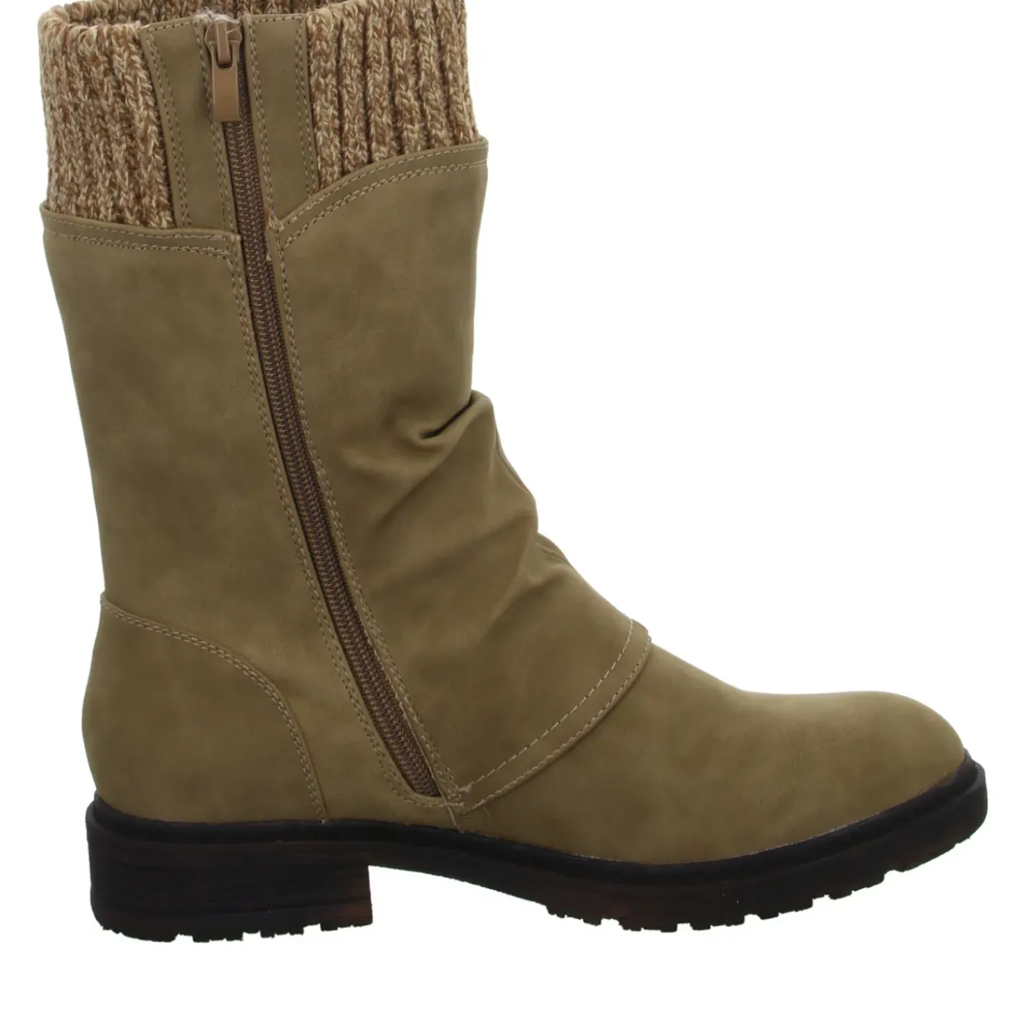 Rieker Schlupf-/Reißverschlußstiefelette Warmfutter bis 35mm Absatz (casual)