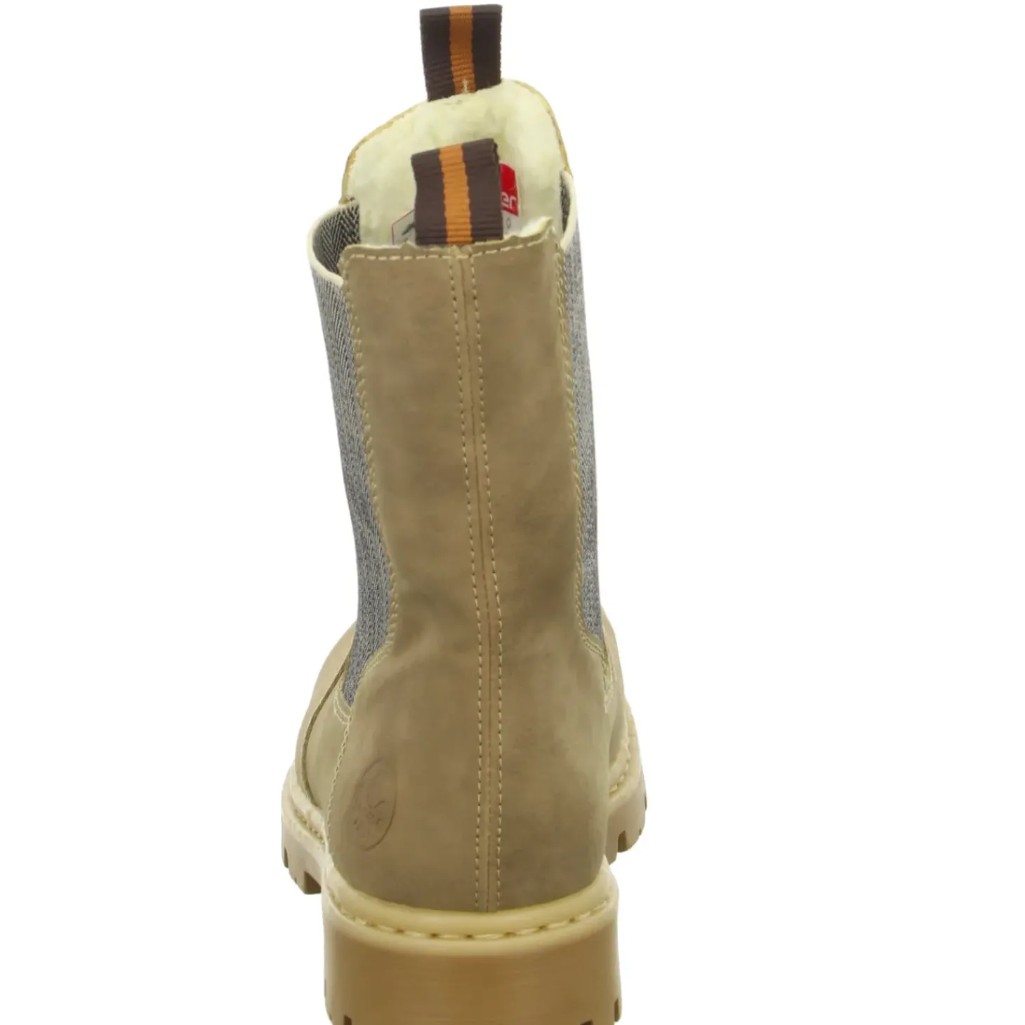 Rieker Schlupf-/Reißverschlußstiefelette Warmfutter bis 35mm Absatz (casual)