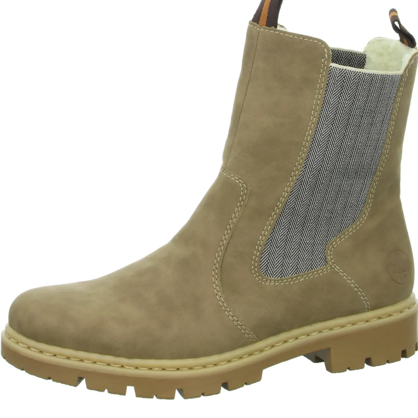Rieker Schlupf-/Reißverschlußstiefelette Warmfutter bis 35mm Absatz (casual)