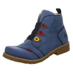 Rieker Schlupf-/Reißverschlußstiefelette Warmfutter bis 35mm Absatz (casual)