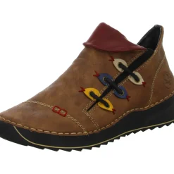 Rieker Schlupf-/Reißverschlußstiefelette Warmfutter bis 35mm Absatz (casual)