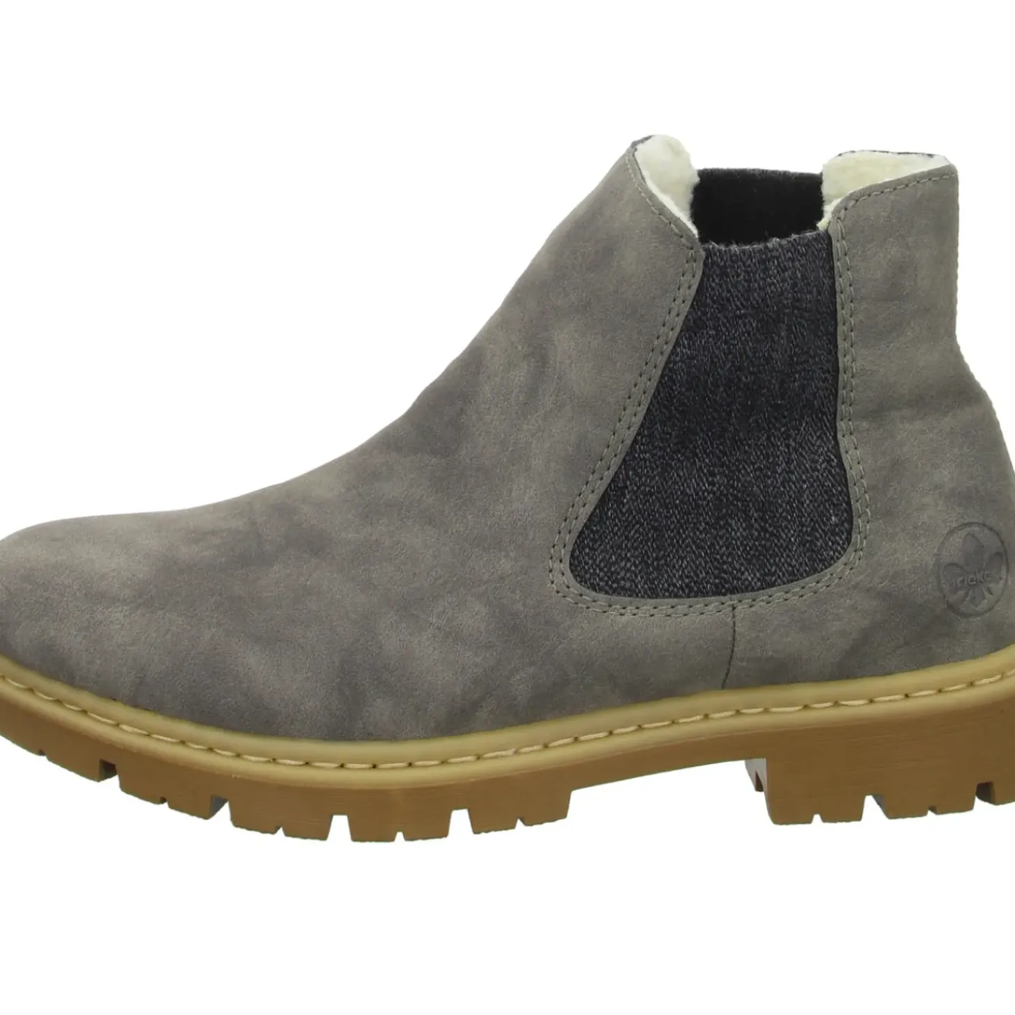 Rieker Schlupf-/Reißverschlußstiefelette Warmfutter bis 35mm Absatz (casual)