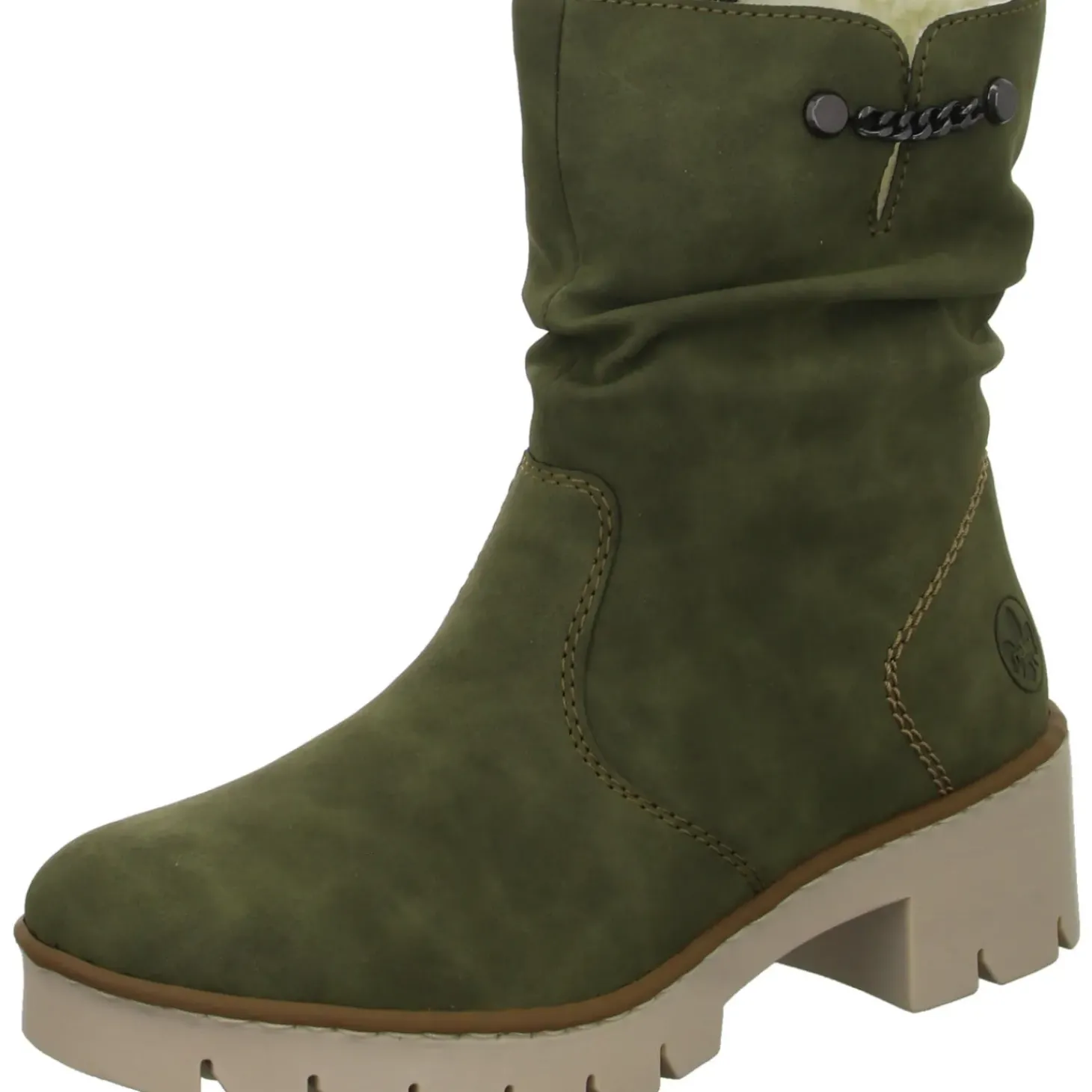 Rieker Schlupf-/Reißverschlußstiefelette Warmfutter bis 35mm Absatz (casual)
