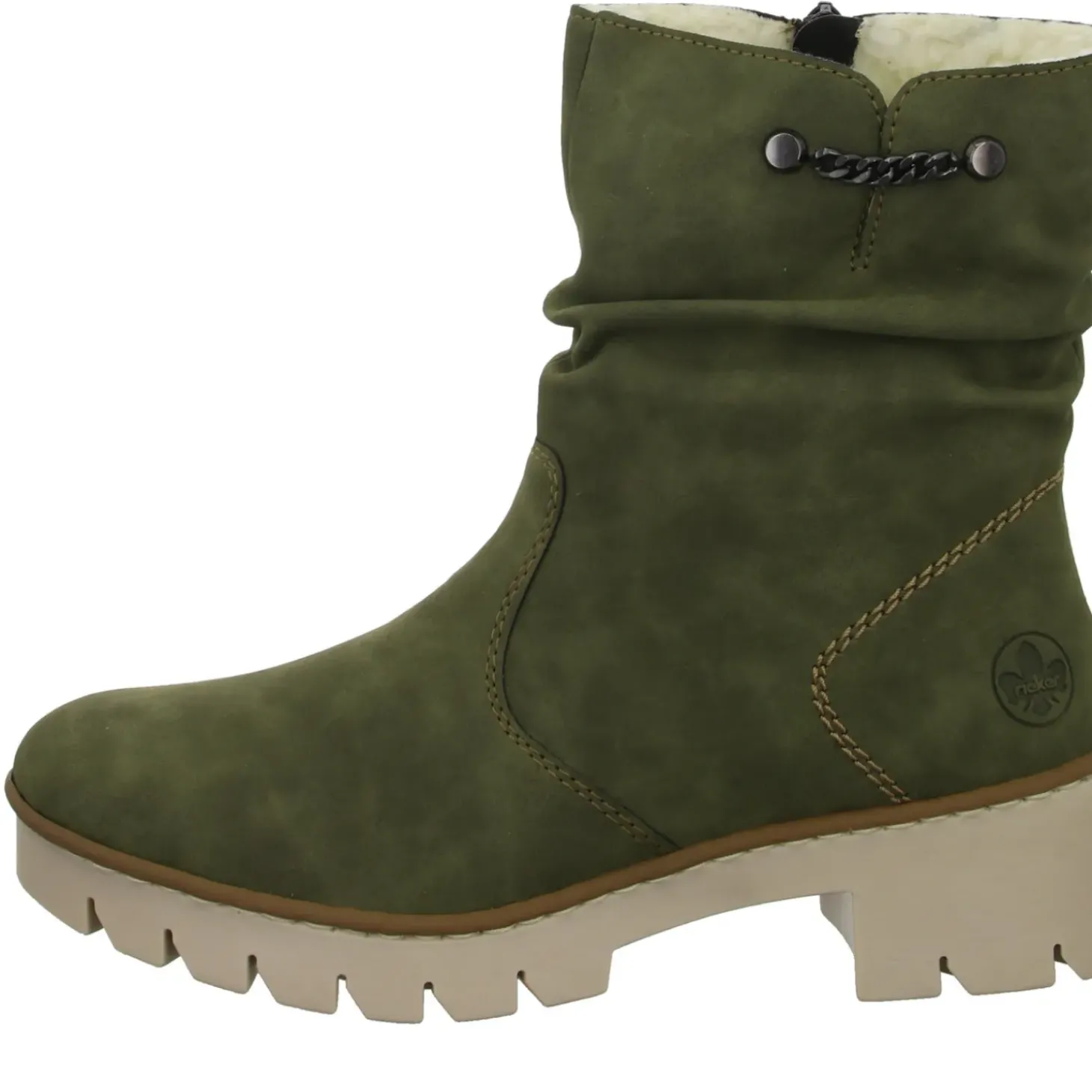 Rieker Schlupf-/Reißverschlußstiefelette Warmfutter bis 35mm Absatz (casual)