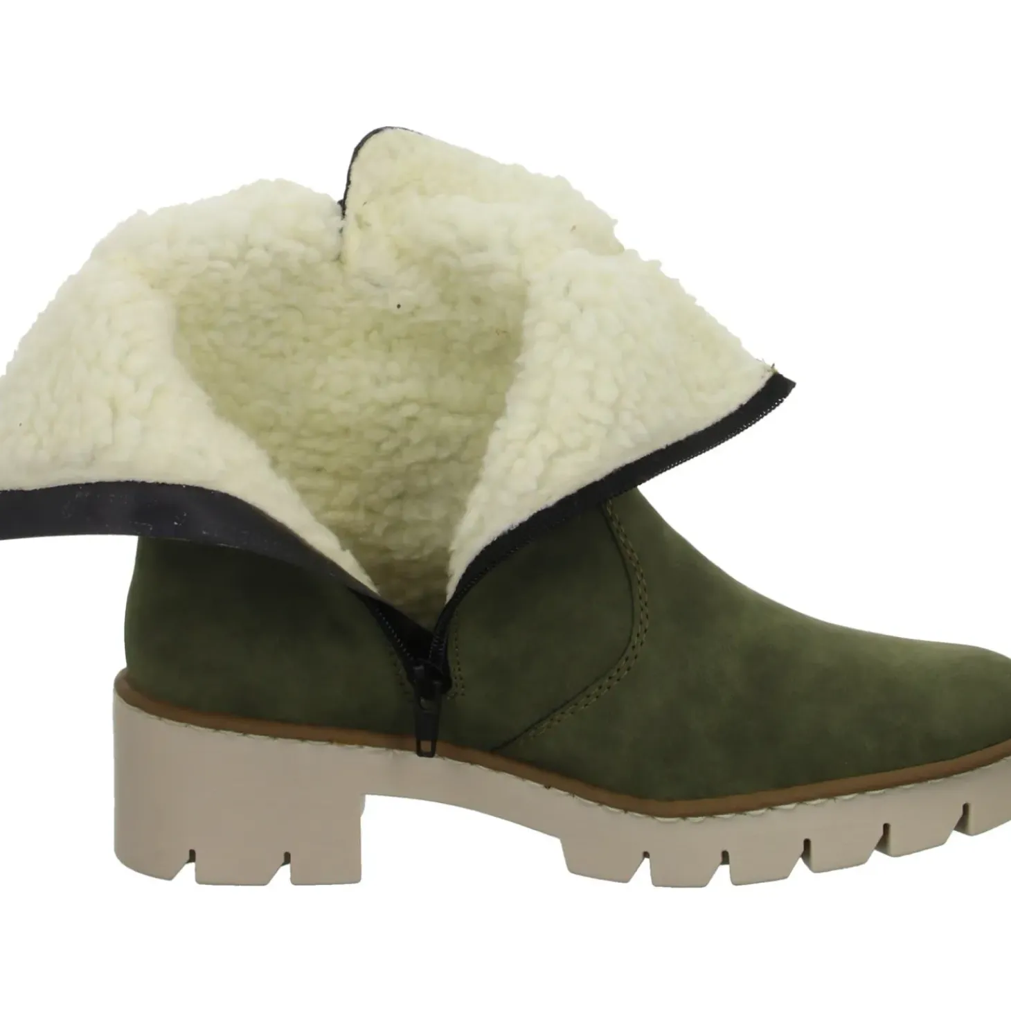 Rieker Schlupf-/Reißverschlußstiefelette Warmfutter bis 35mm Absatz (casual)