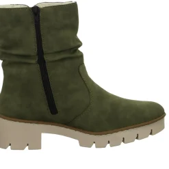 Rieker Schlupf-/Reißverschlußstiefelette Warmfutter bis 35mm Absatz (casual)