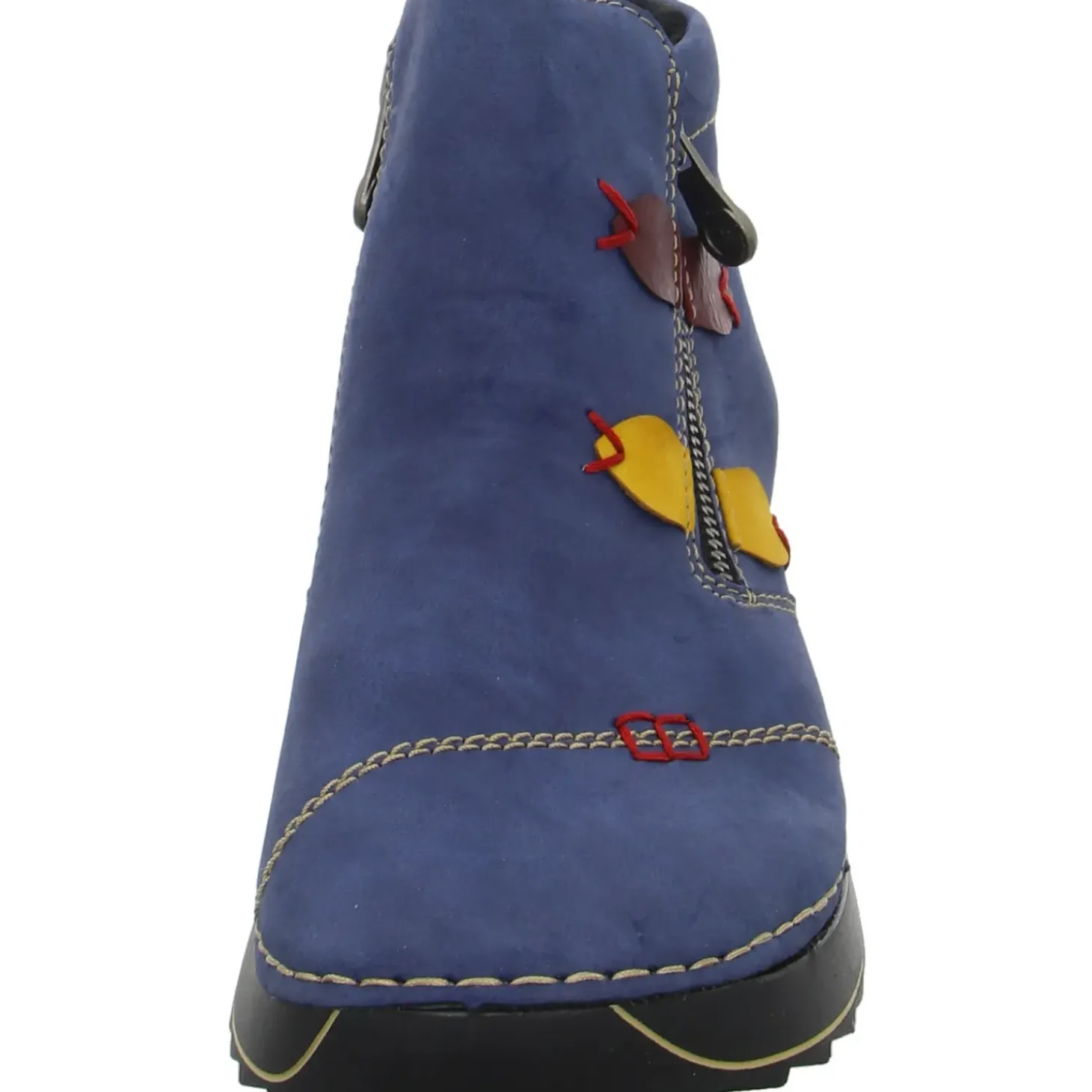 Rieker Schlupf-/Reißverschlußstiefelette Warmfutter bis 35mm Absatz (casual)