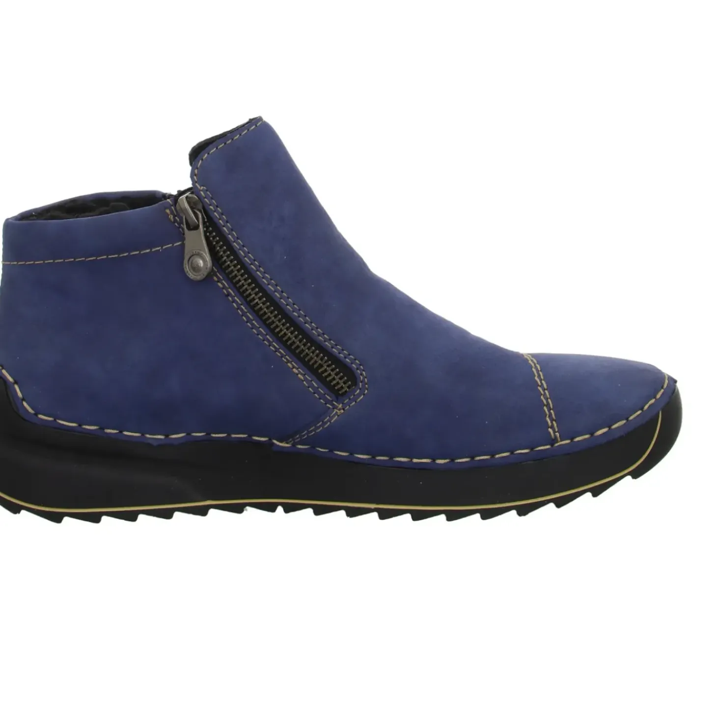 Rieker Schlupf-/Reißverschlußstiefelette Warmfutter bis 35mm Absatz (casual)