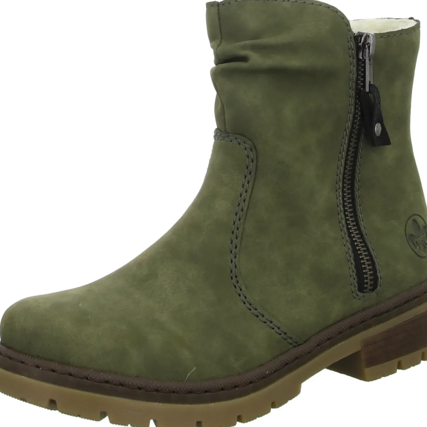 Rieker Schlupf-/Reißverschlußstiefelette Warmfutter bis 35mm Absatz (casual)