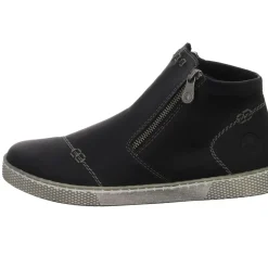 Rieker Schlupf-/Reißverschlußstiefelette Warmfutter bis 35mm Absatz (casual)