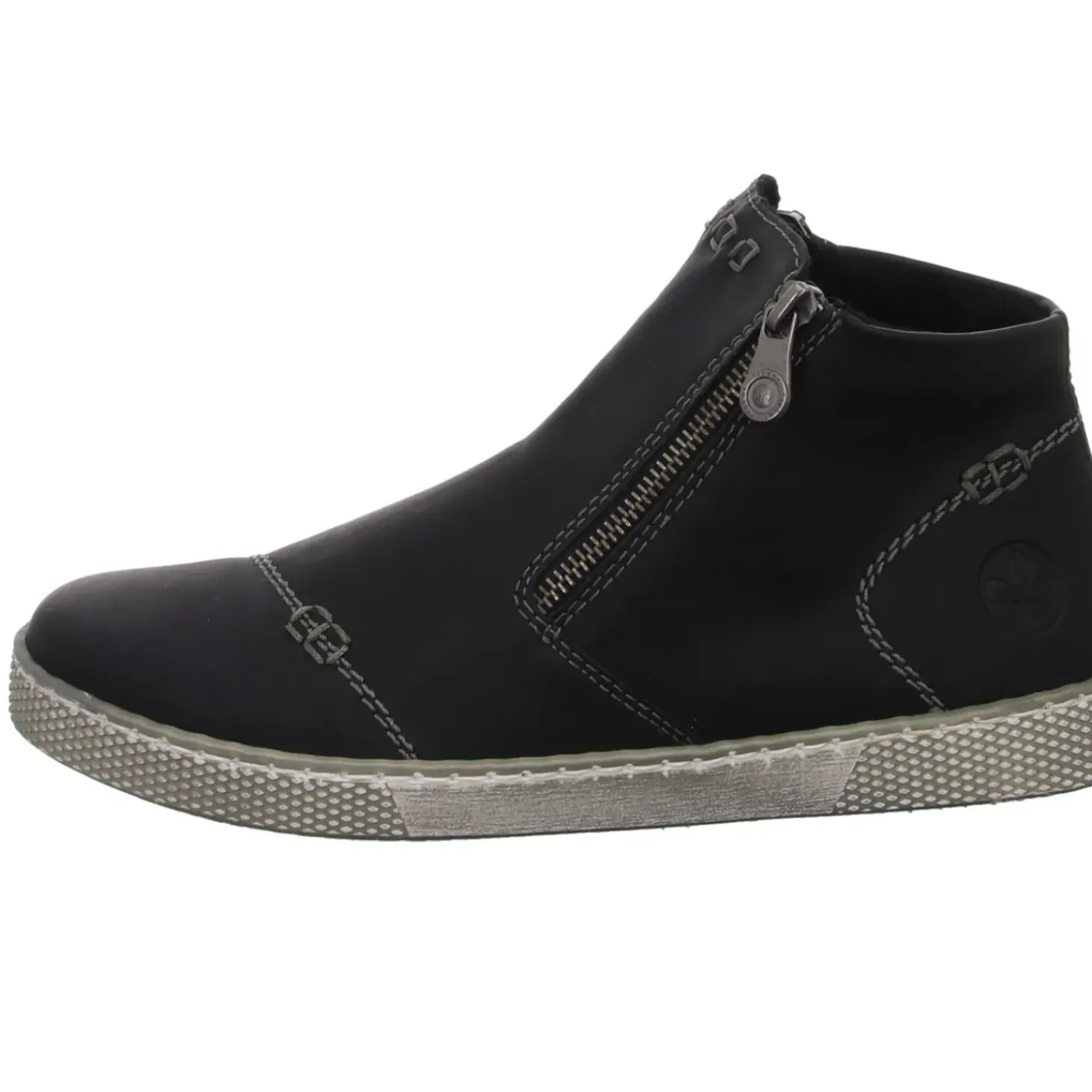 Rieker Schlupf-/Reißverschlußstiefelette Warmfutter bis 35mm Absatz (casual)