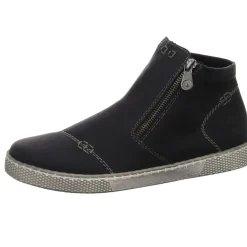 Rieker Schlupf-/Reißverschlußstiefelette Warmfutter bis 35mm Absatz (casual)