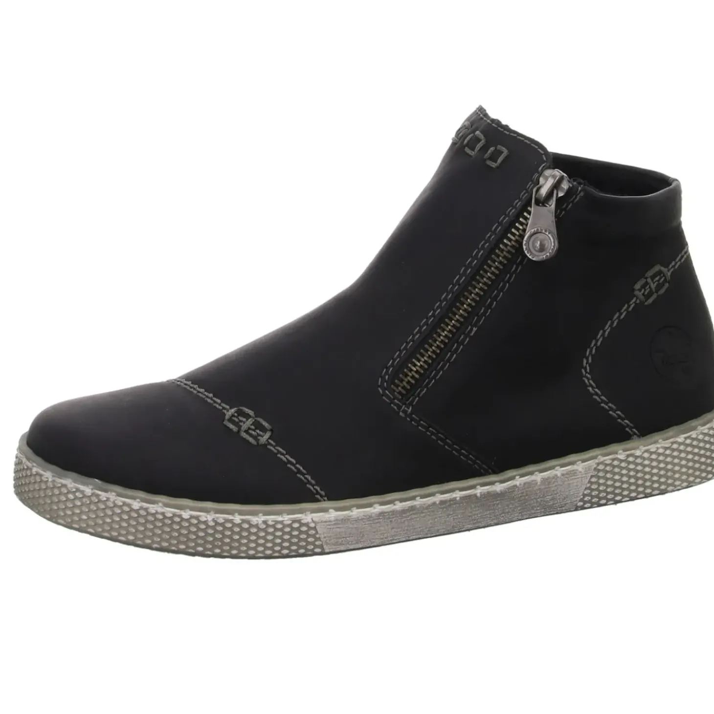 Rieker Schlupf-/Reißverschlußstiefelette Warmfutter bis 35mm Absatz (casual)