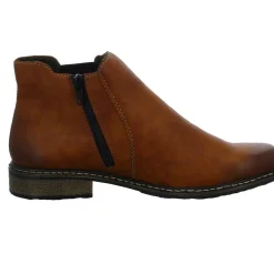 Rieker Schlupf-/Reißverschlußstiefelette Warmfutter bis 35mm Absatz (casual)