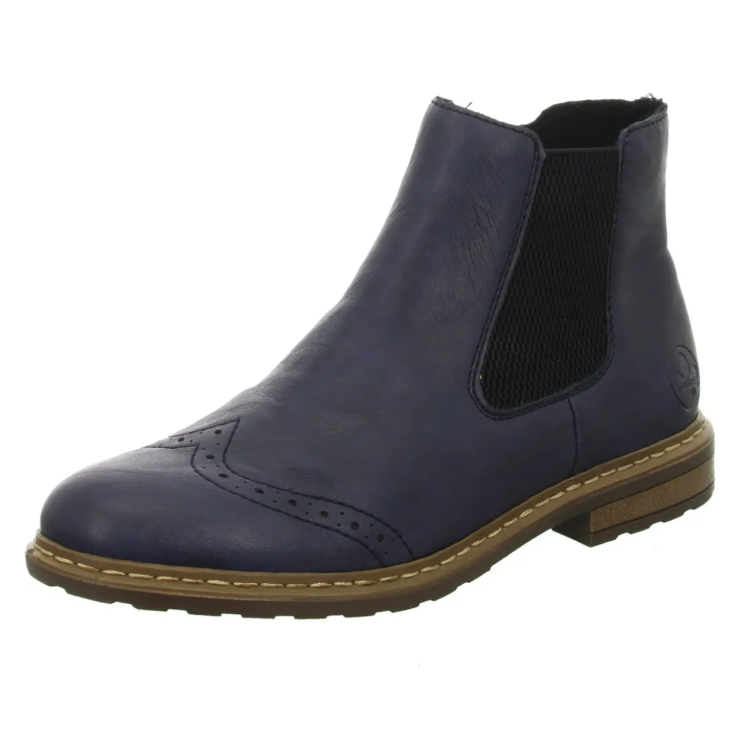 Rieker Schlupf-/Reißverschlußstiefelette Warmfutter bis 35mm Absatz (casual)