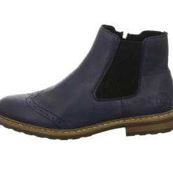 Rieker Schlupf-/Reißverschlußstiefelette Warmfutter bis 35mm Absatz (casual)