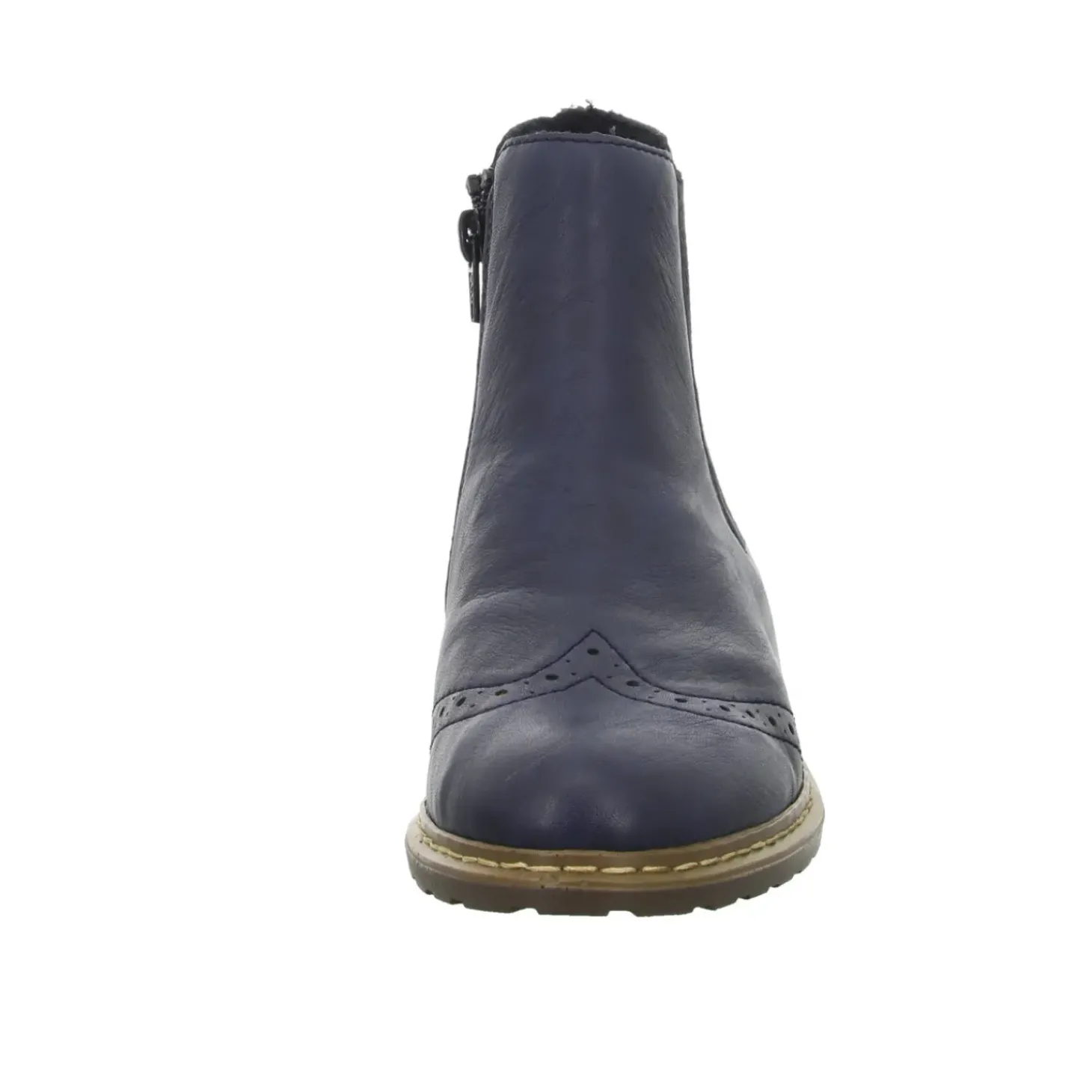 Rieker Schlupf-/Reißverschlußstiefelette Warmfutter bis 35mm Absatz (casual)