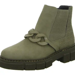 Rieker Schlupf-/Reißverschlußstiefelette Warmfutter bis 35mm Absatz (casual)
