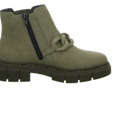 Rieker Schlupf-/Reißverschlußstiefelette Warmfutter bis 35mm Absatz (casual)
