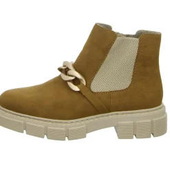 Rieker Schlupf-/Reißverschlußstiefelette Warmfutter bis 35mm Absatz (casual)