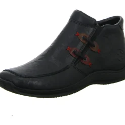 Rieker Schlupf-/Reißverschlußstiefelette Warmfutter bis 35mm Absatz (casual)