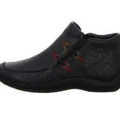 Rieker Schlupf-/Reißverschlußstiefelette Warmfutter bis 35mm Absatz (casual)