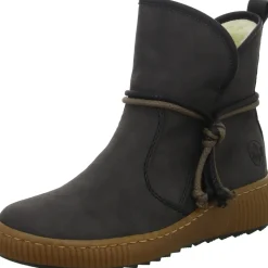 Rieker Schlupf-/Reißverschlußstiefelette Warmfutter bis 35mm Absatz (casual)