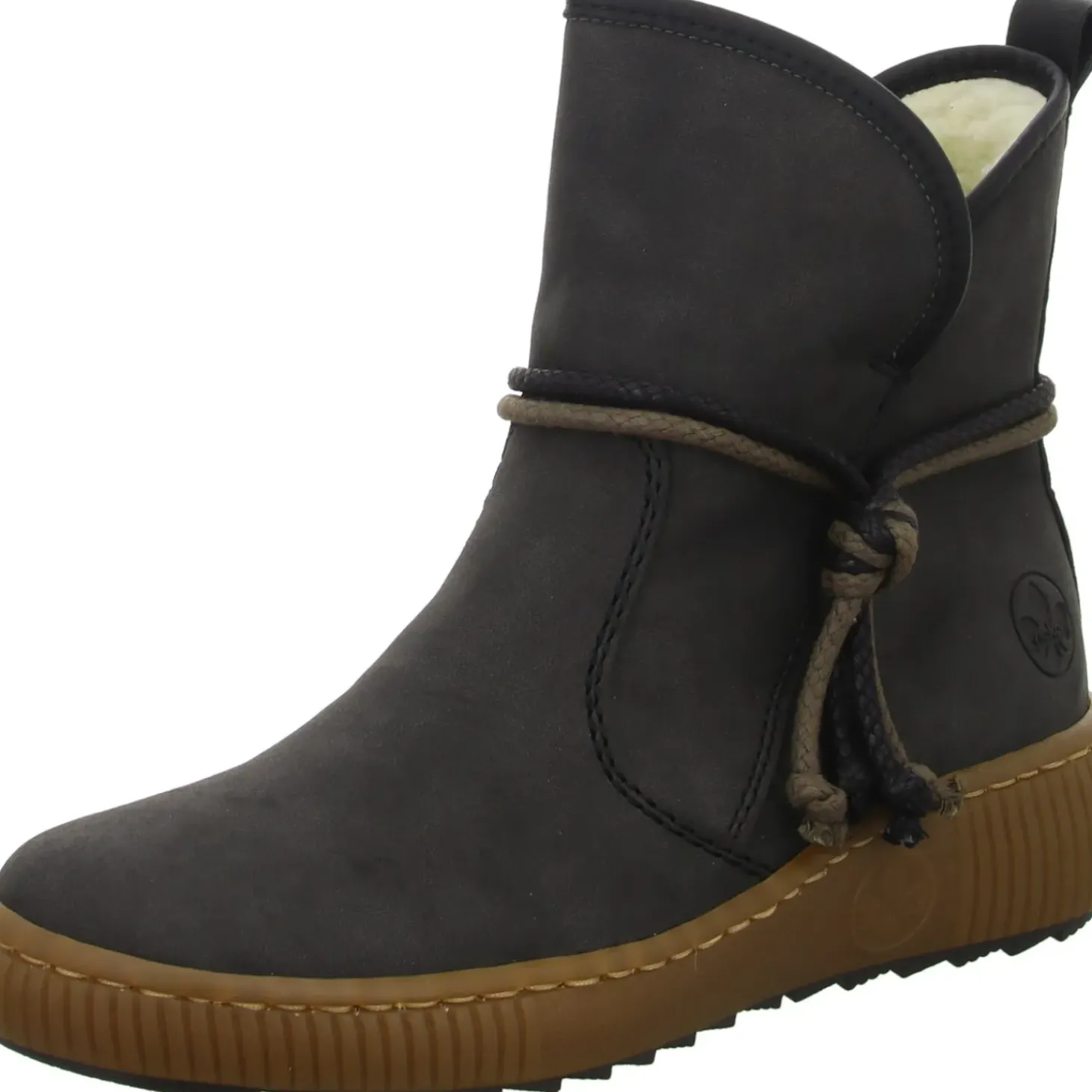 Rieker Schlupf-/Reißverschlußstiefelette Warmfutter bis 35mm Absatz (casual)