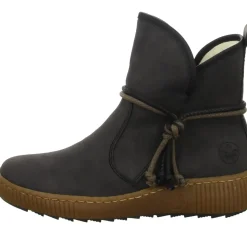 Rieker Schlupf-/Reißverschlußstiefelette Warmfutter bis 35mm Absatz (casual)