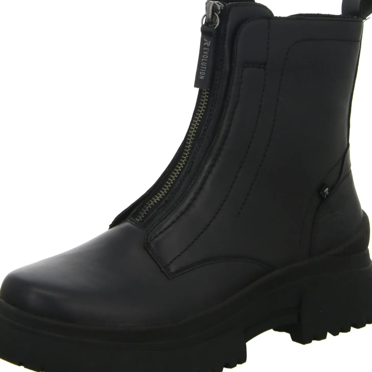 Rieker Schlupf-/Reißverschlußstiefelette Warmfutter bis 35mm Absatz (casual)
