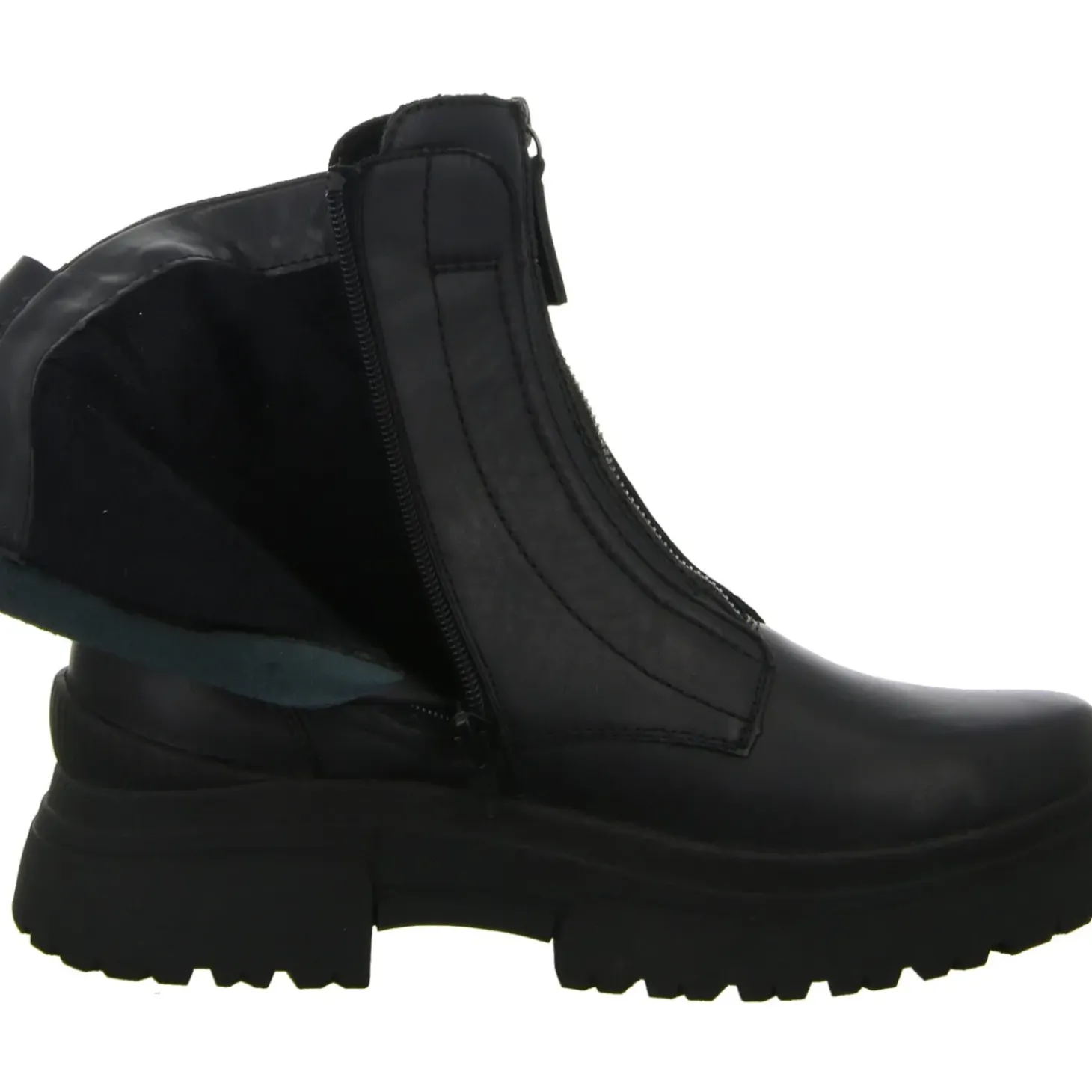 Rieker Schlupf-/Reißverschlußstiefelette Warmfutter bis 35mm Absatz (casual)