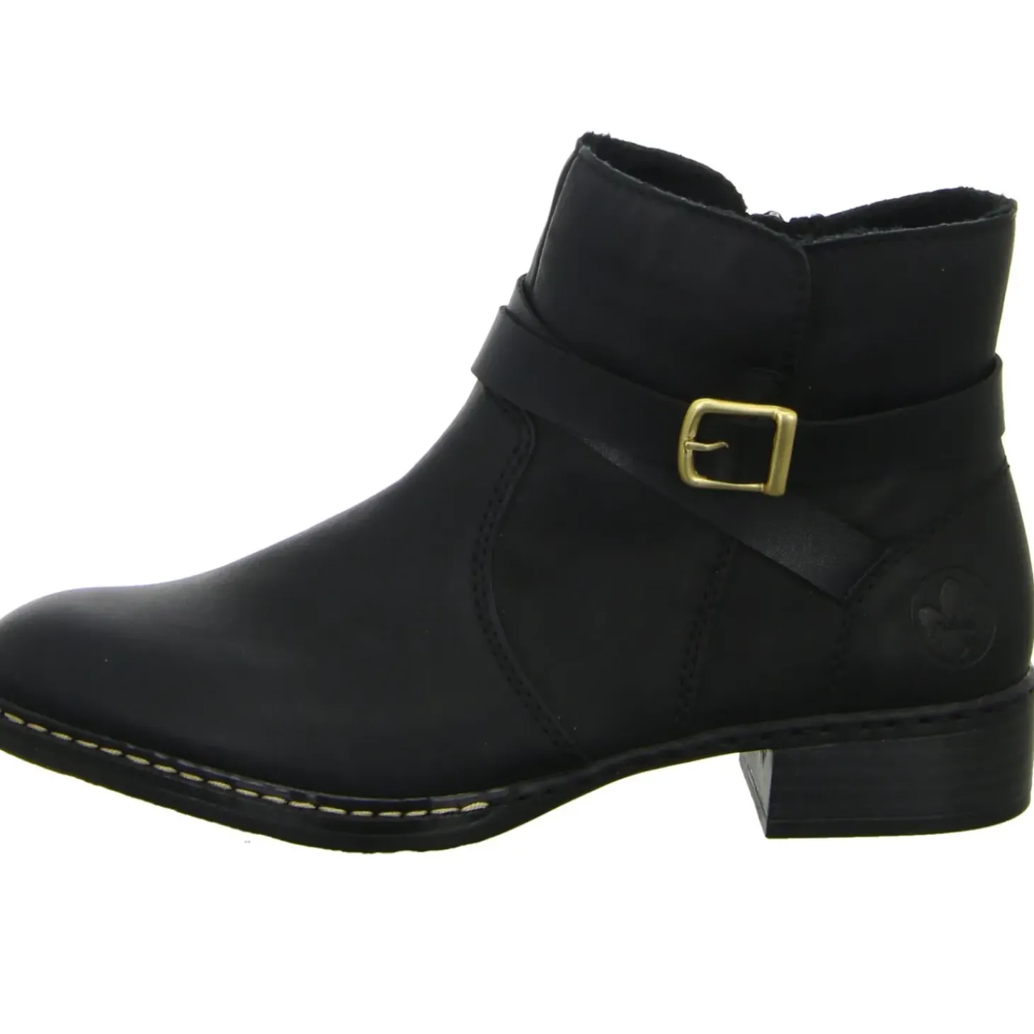 Rieker Schlupf-/Reißverschlußstiefelette Warmfutter bis 35mm Absatz (casual)