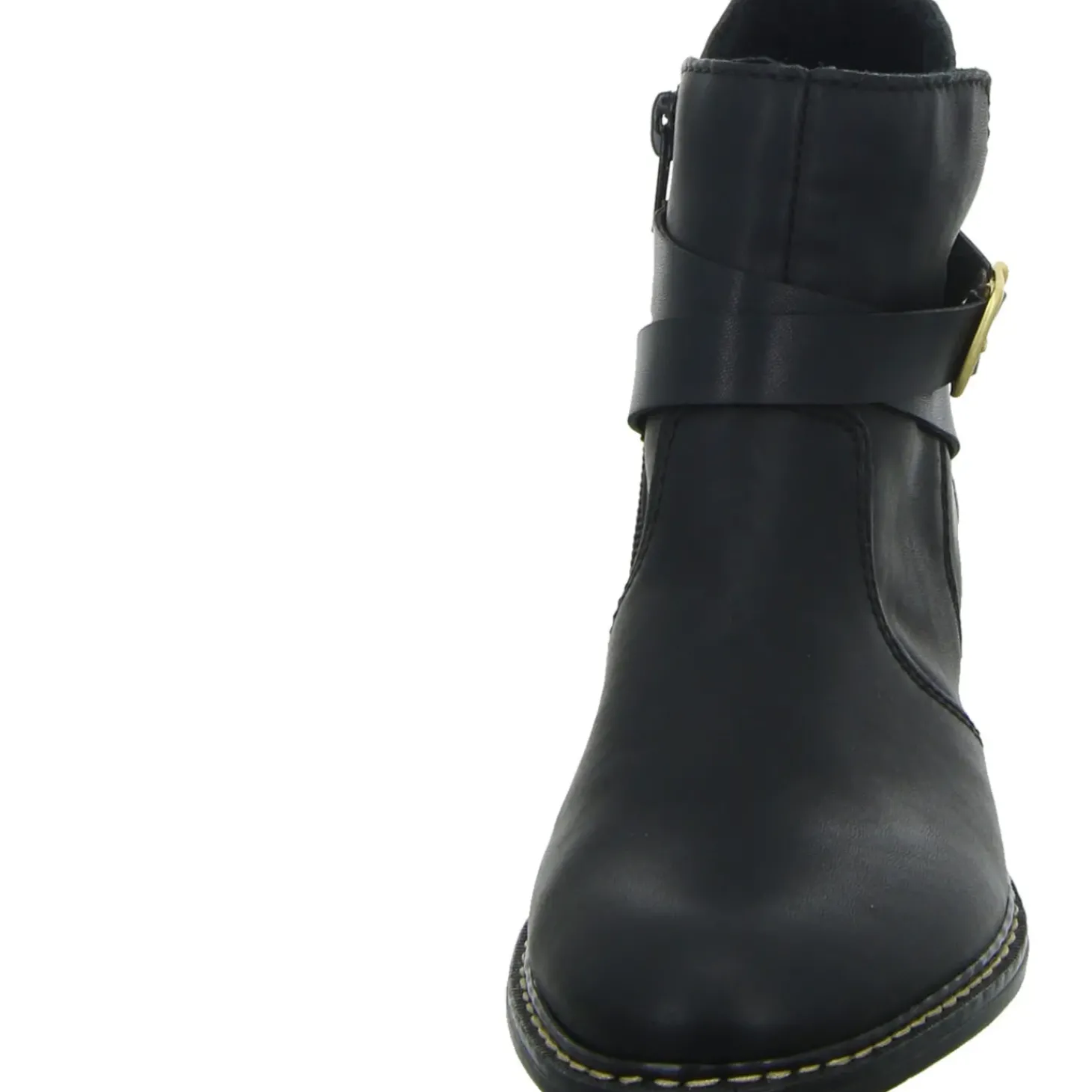 Rieker Schlupf-/Reißverschlußstiefelette Warmfutter bis 35mm Absatz (casual)