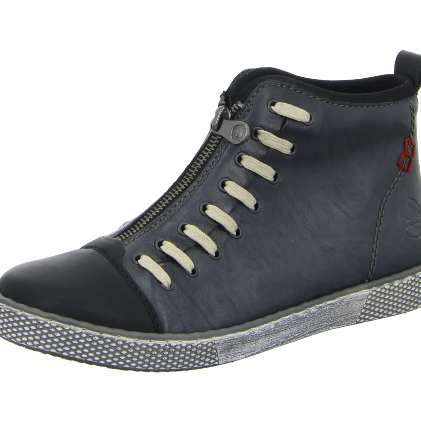Rieker Schlupf-/Reißverschlußstiefelette Warmfutter bis 35mm Absatz (casual)