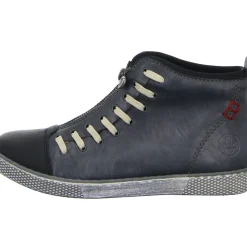 Rieker Schlupf-/Reißverschlußstiefelette Warmfutter bis 35mm Absatz (casual)