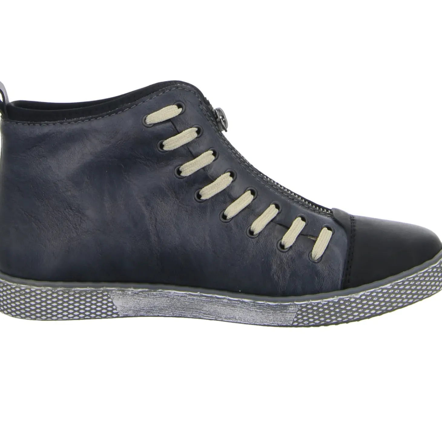 Rieker Schlupf-/Reißverschlußstiefelette Warmfutter bis 35mm Absatz (casual)