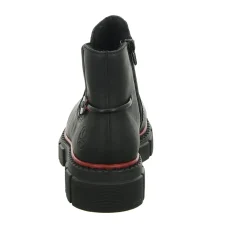 Rieker Schlupf-/Reißverschlußstiefelette Warmfutter bis 35mm Absatz (casual)