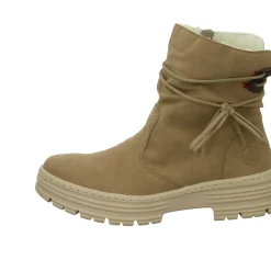Rieker Schlupf-/Reißverschlußstiefelette Warmfutter bis 35mm Absatz (casual)