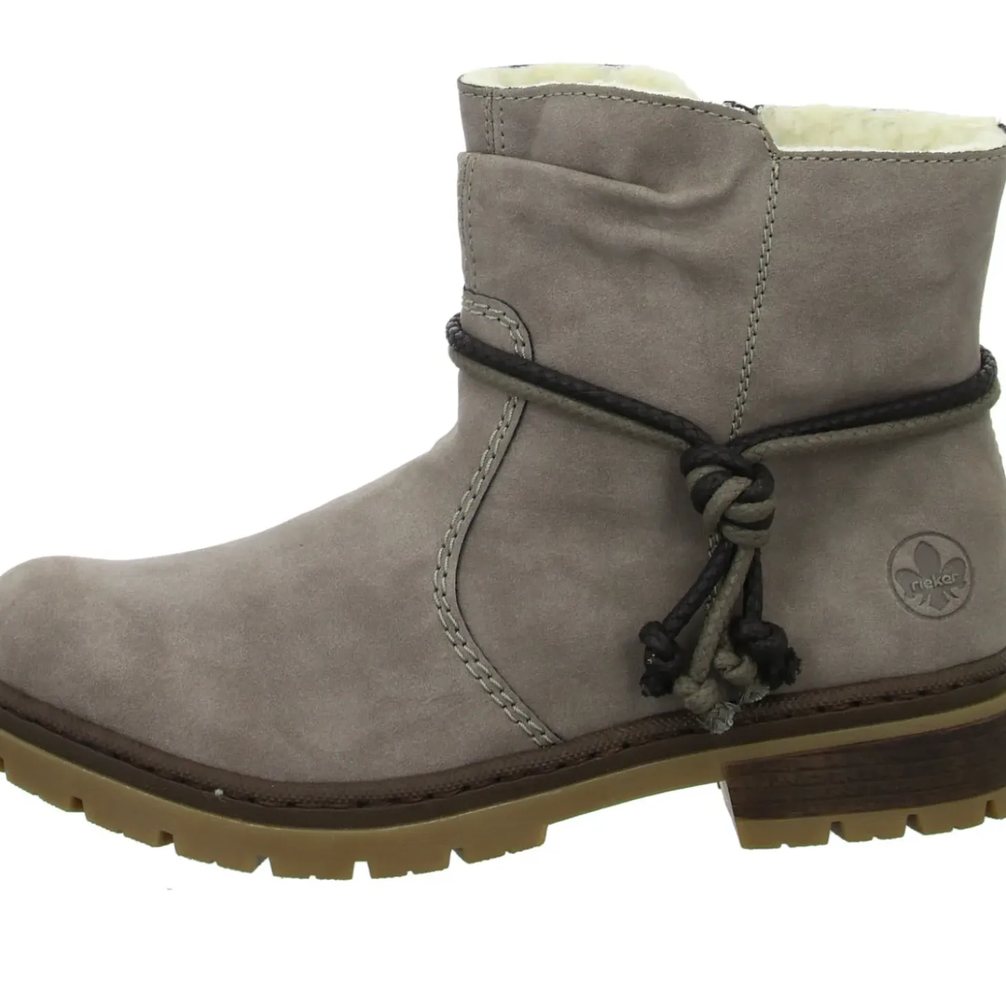 Rieker Schlupf-/Reißverschlußstiefelette Warmfutter bis 35mm Absatz (casual)