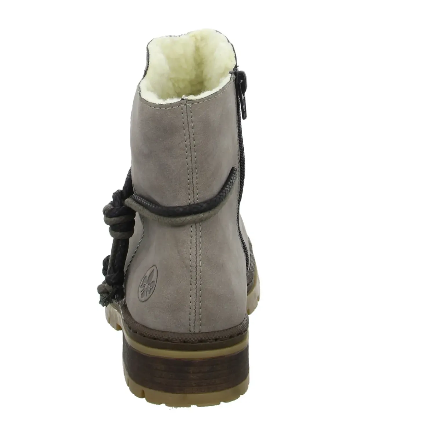 Rieker Schlupf-/Reißverschlußstiefelette Warmfutter bis 35mm Absatz (casual)