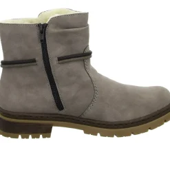 Rieker Schlupf-/Reißverschlußstiefelette Warmfutter bis 35mm Absatz (casual)