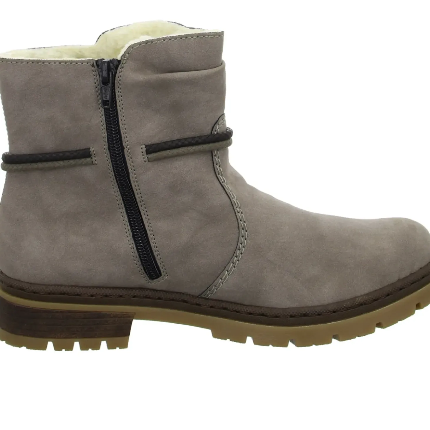 Rieker Schlupf-/Reißverschlußstiefelette Warmfutter bis 35mm Absatz (casual)