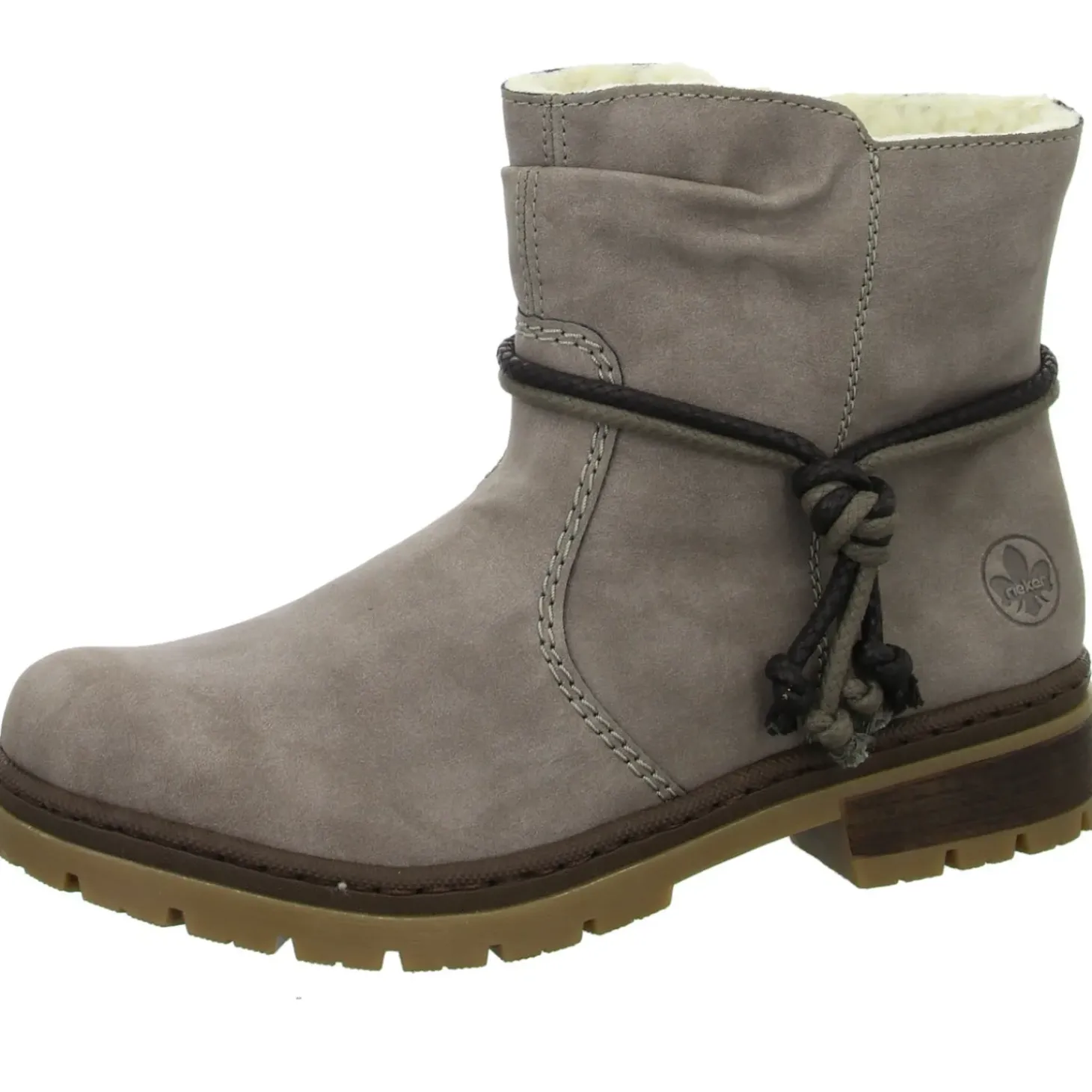 Rieker Schlupf-/Reißverschlußstiefelette Warmfutter bis 35mm Absatz (casual)