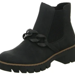 Rieker Schlupf-/Reißverschlußstiefelette Warmfutter bis 35mm Absatz (casual)