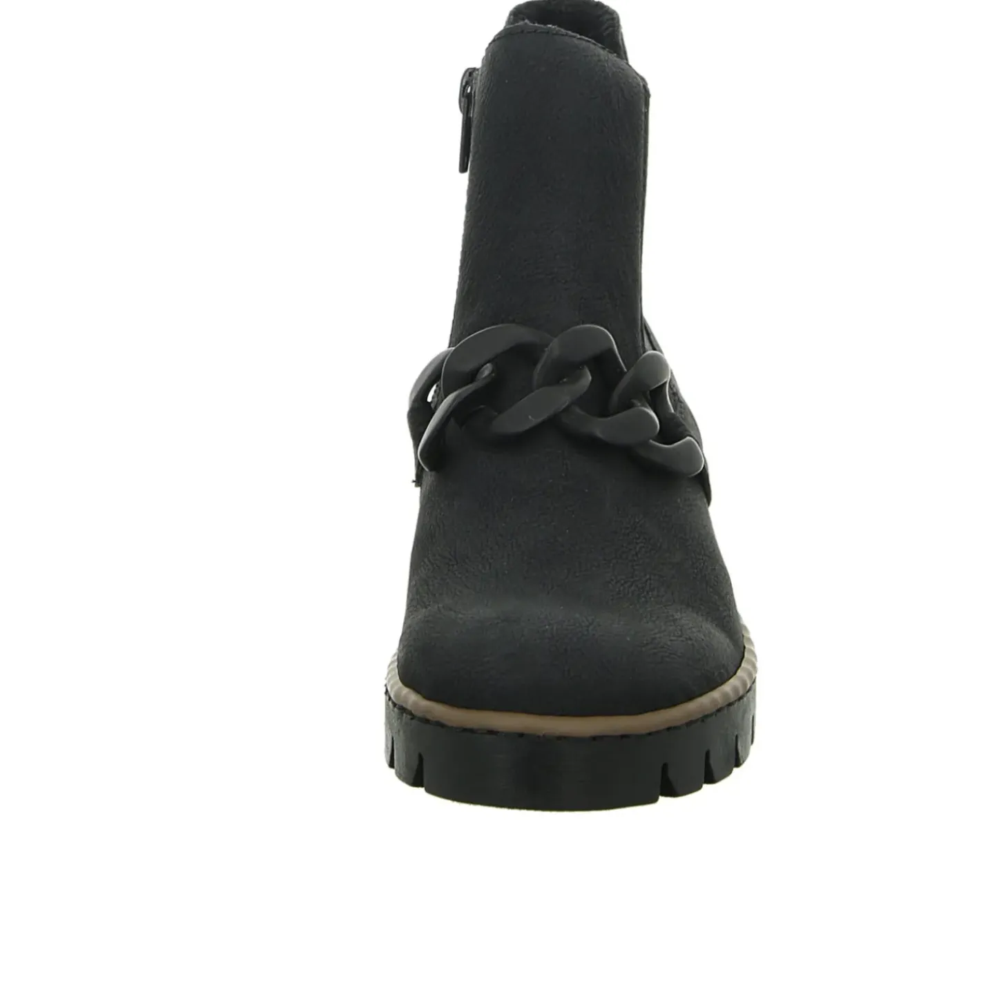 Rieker Schlupf-/Reißverschlußstiefelette Warmfutter bis 35mm Absatz (casual)