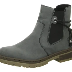 Rieker Schlupf-/Reißverschlußstiefelette Warmfutter bis 35mm Absatz (casual)