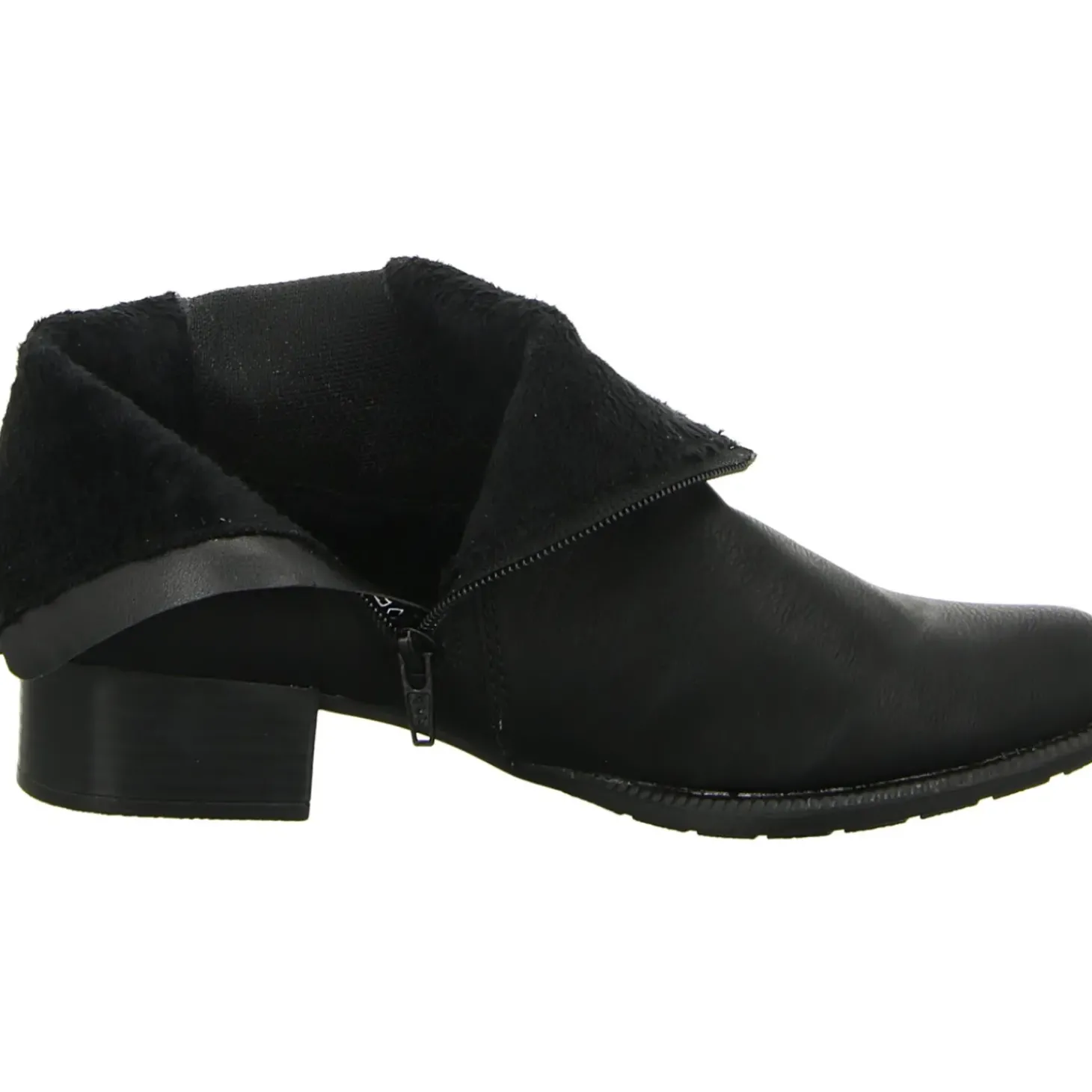 Rieker Schlupf-/Reißverschlußstiefelette Warmfutter bis 35mm Absatz (casual)
